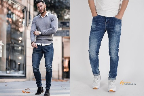 Cách chọn quần Jean nam phù hợp với từng vóc dáng